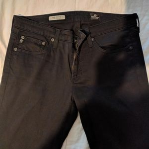 AG Black Jeans / Anthropologie / 29R